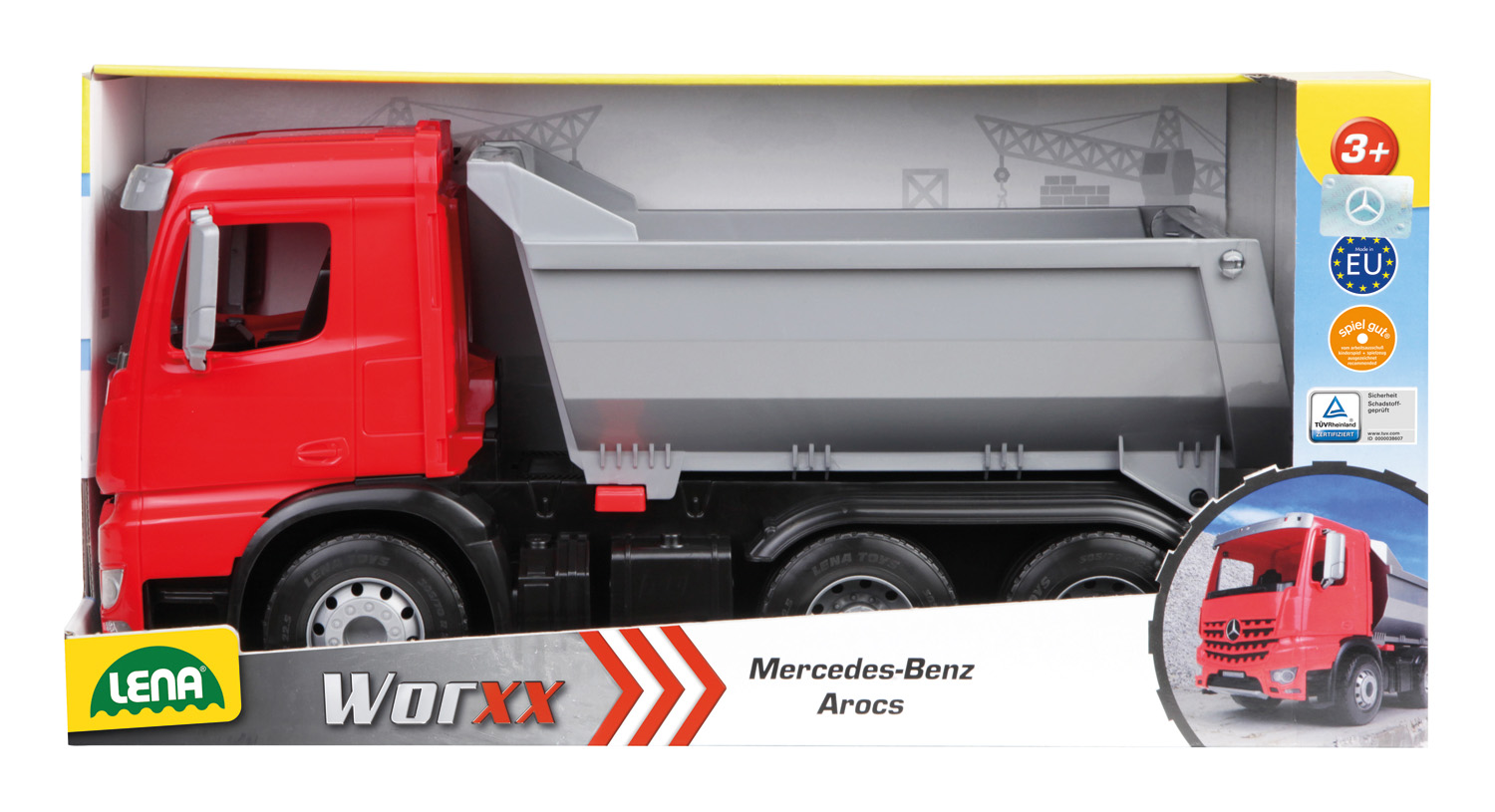 LENA 04610 WORXX Mercedes Lastbil 45cm