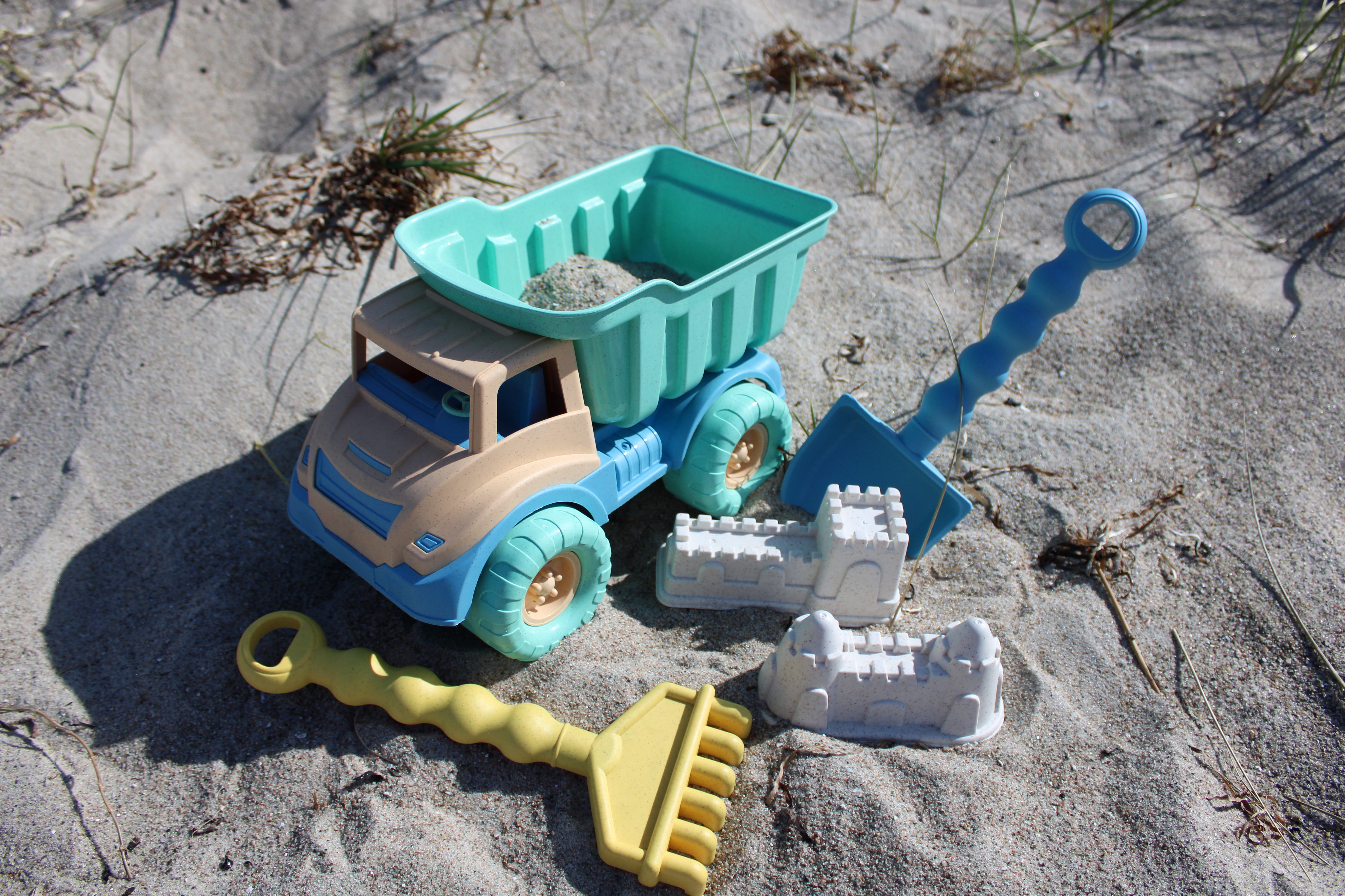 Lastbil strandsæt Naturfrv. - 5 dele