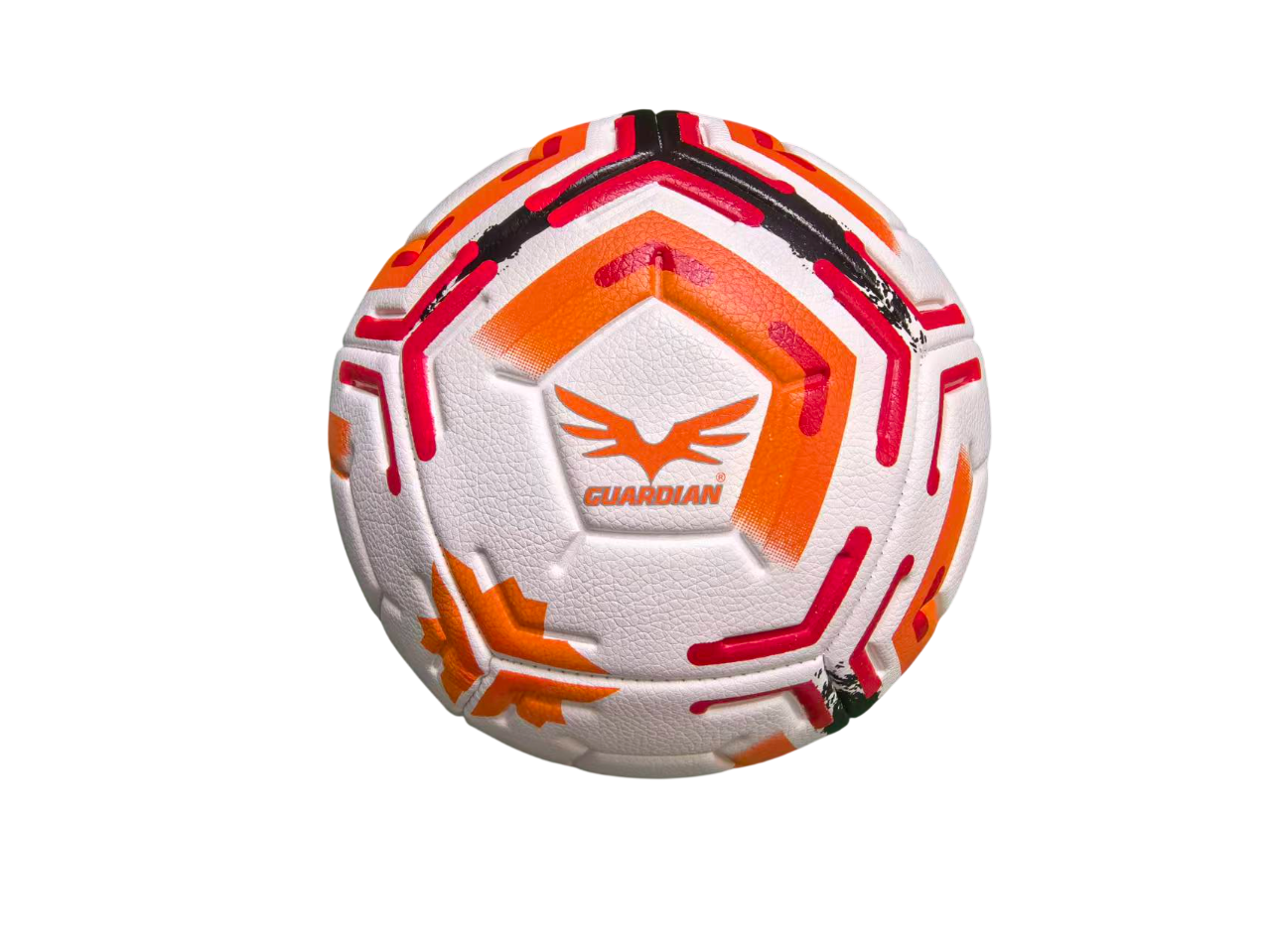GUARDIAN Airflow/Embosset fodbold str. 5 - sort/orange